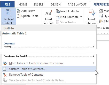 remove table of content - remove-table-of-content