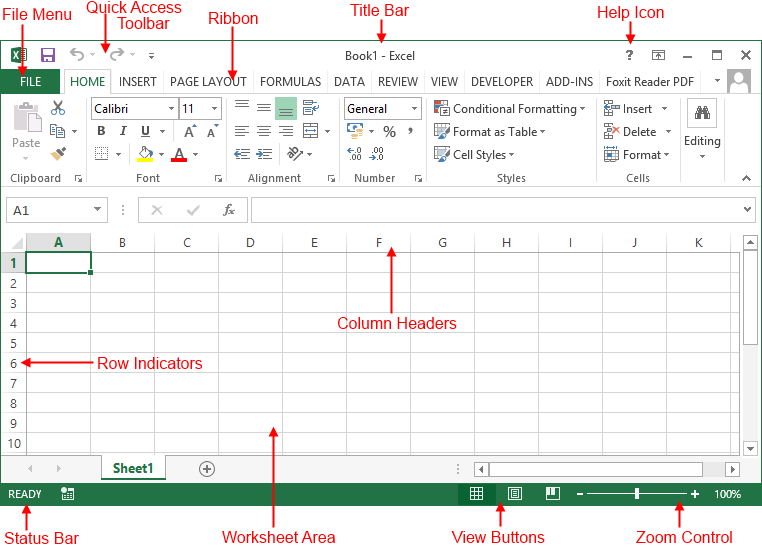 Excel 2013 Startup - एक्सेल 2013 क्या हैं (What is Excel 2013)