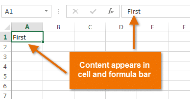 cell insert content - ऍम एस एक्सेल में सेल Cell in MS Excel