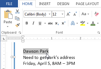 format font bold before 1 - How to Format Text in MS Word