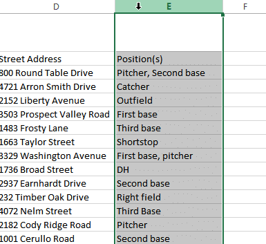 mod column insert click - Insert, delete, move, and hide or UN hide Rows and Columns in MS Excel