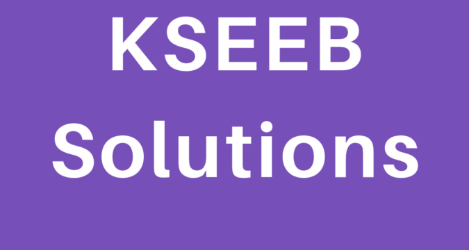 KSEEB Solutions