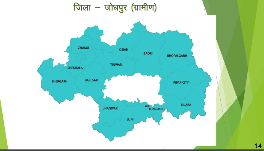 जोधपुर ग्रामीण - नवीन जिलों का गठन (राजस्थान)