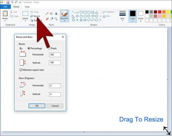 paint using a computer ms paint in hindi 1 - paint using a computer