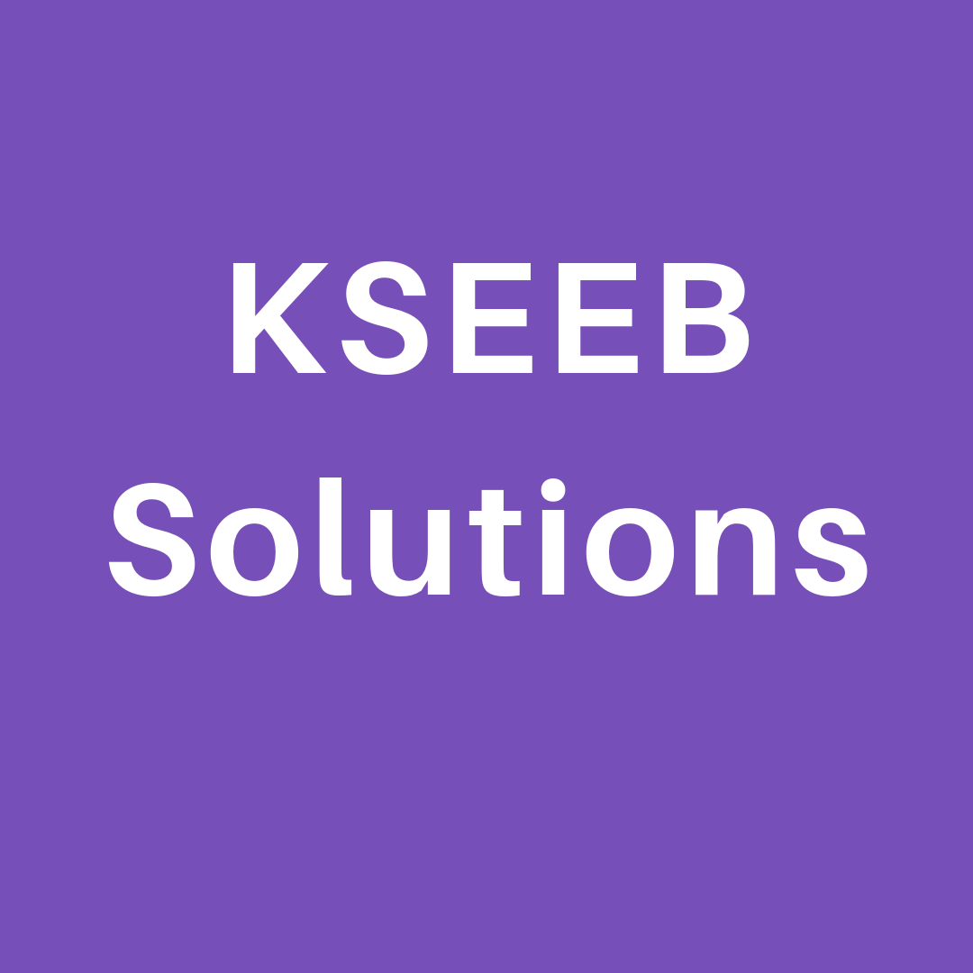 KSEEB Solutions